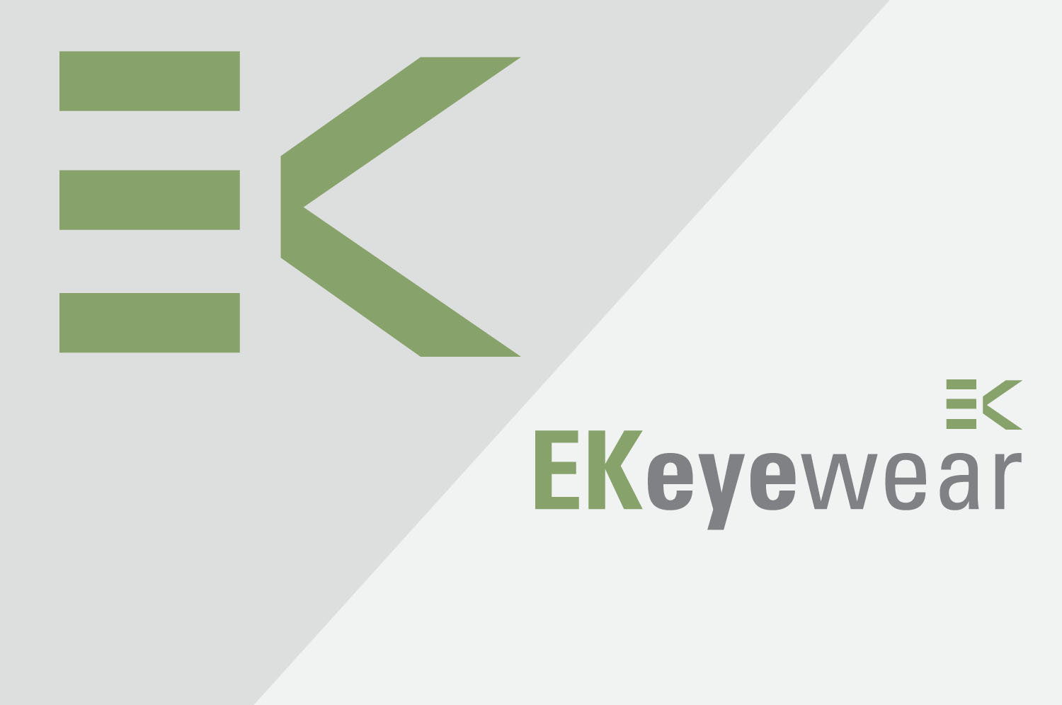  Brand design for EK eyewear, Belfast 