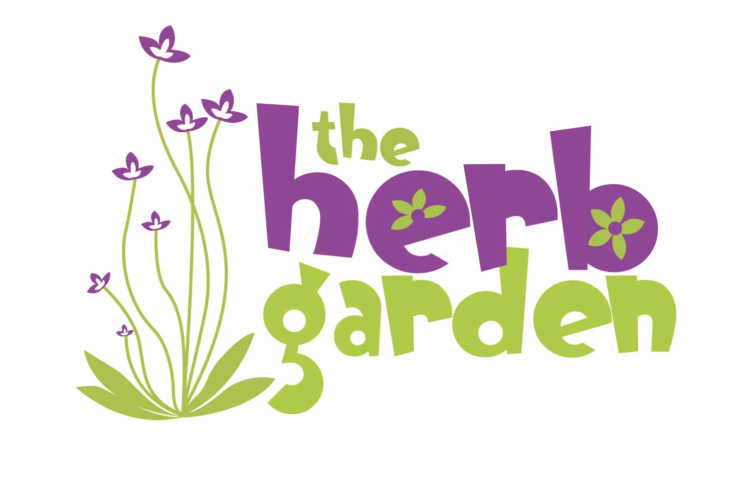 Brand identity design for the herb Garden, Co. Down