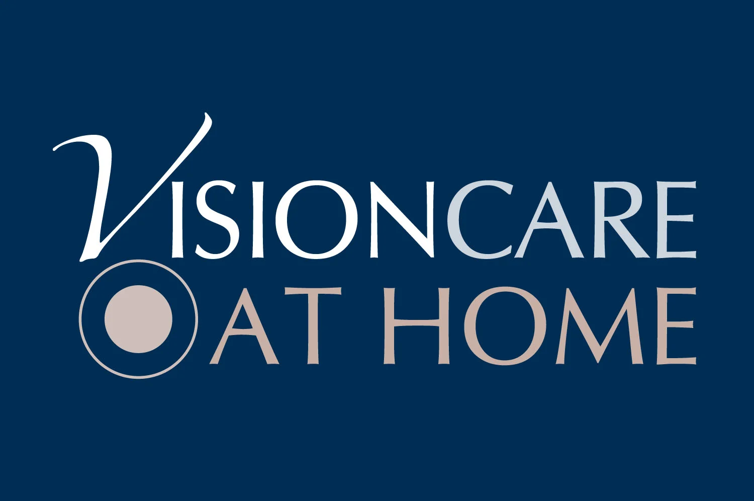 Brand identity design for Visioncare at Home, Glasgow