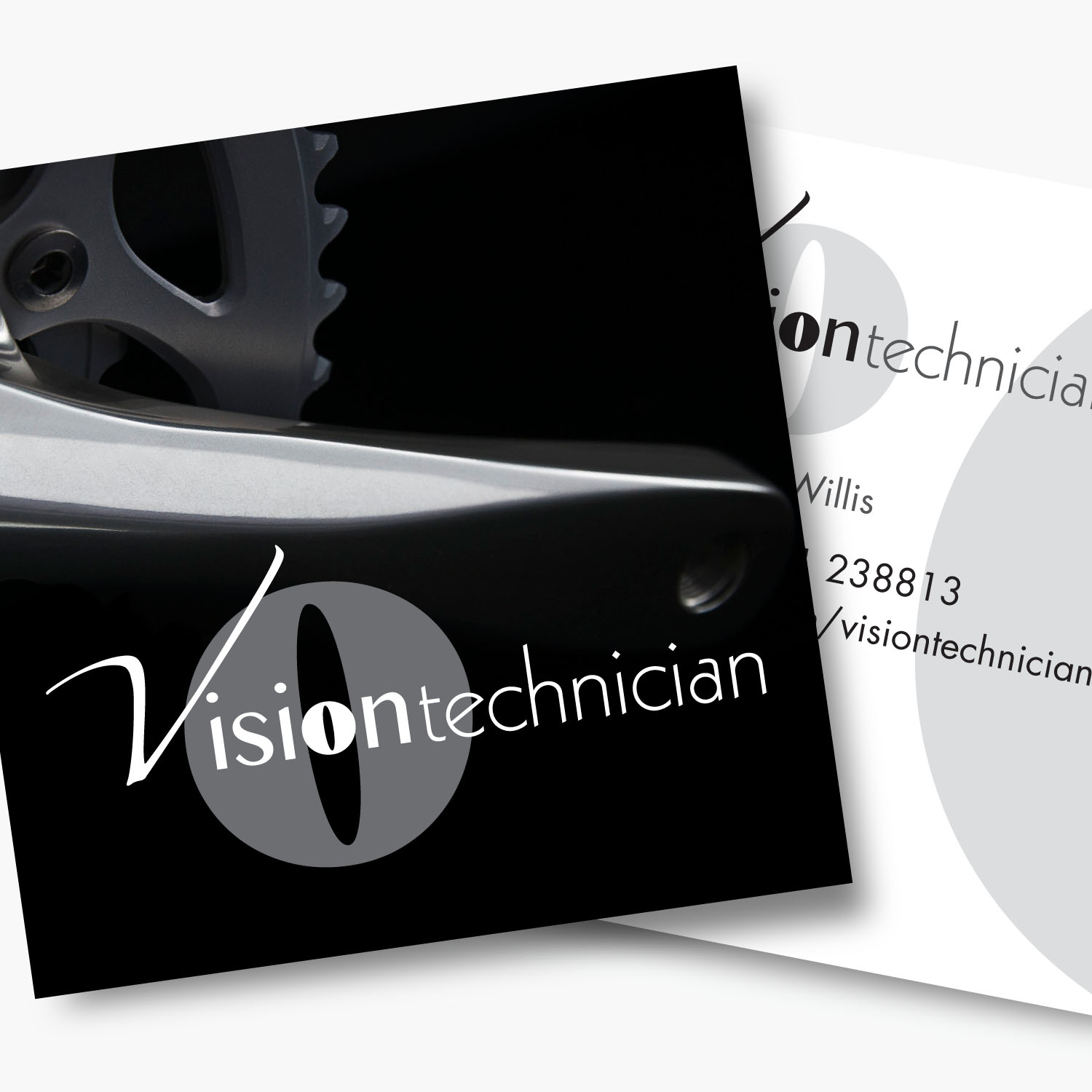  Brand identity and business stationery for Vision Technician  