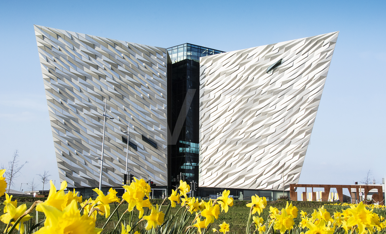 Titanic center in spring 2