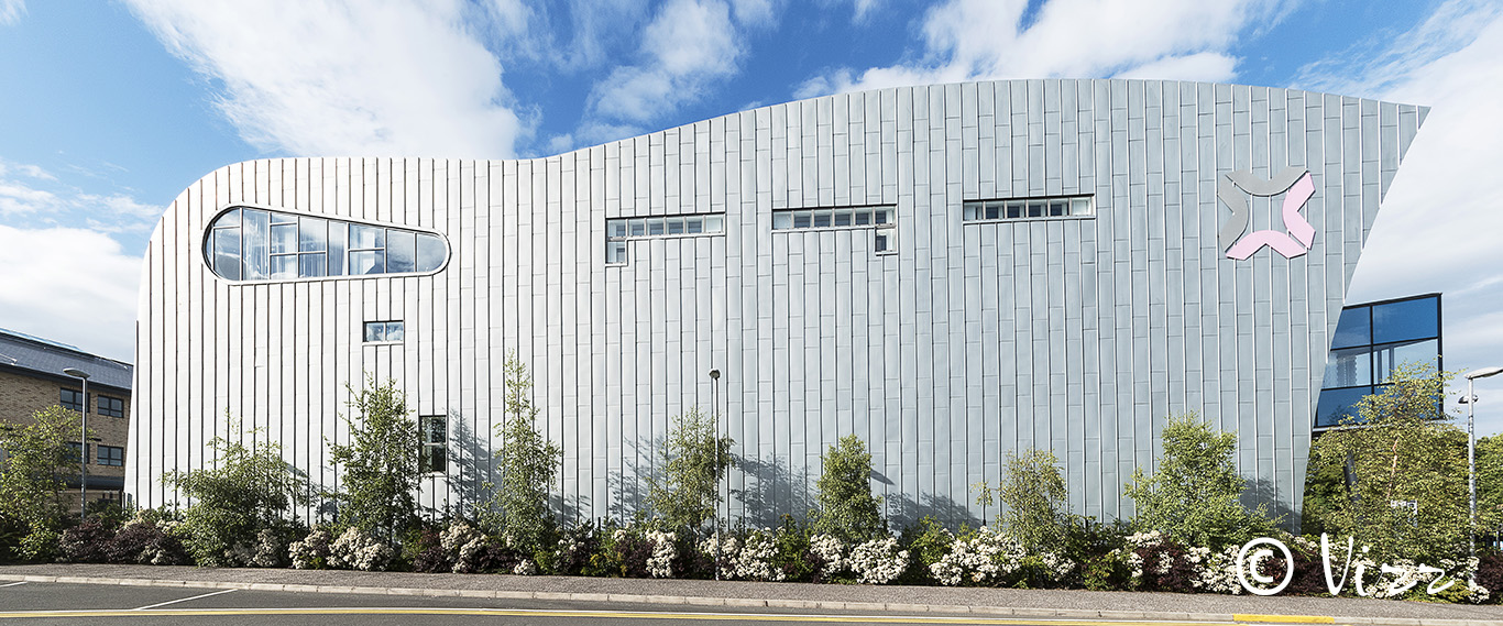 Architectural Photography of Performance Art and Technology Centre SERC, Bangor