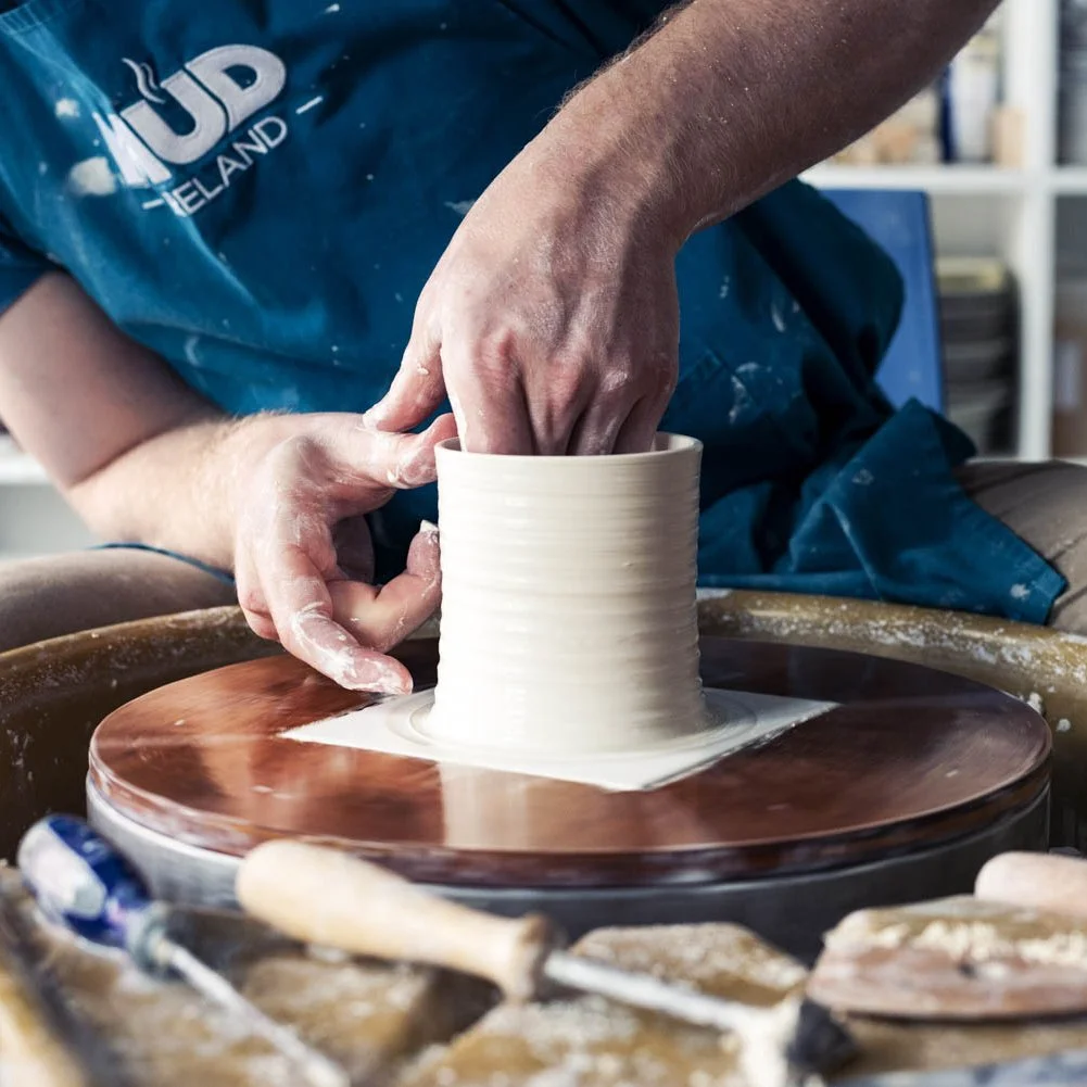 Location and people photography of Mud Ireland Ceramics