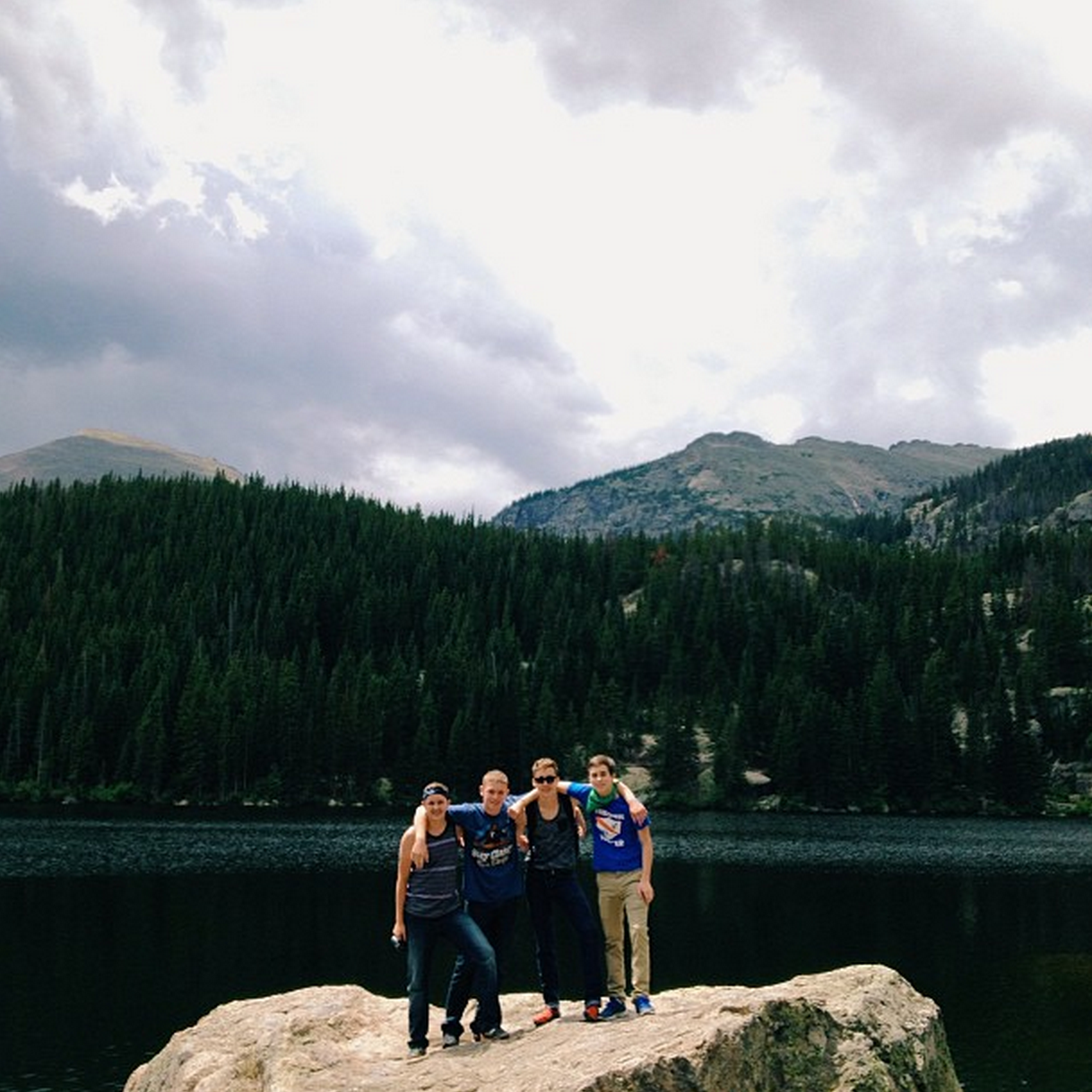 Bear Lake in the Rocky Mountain National Park