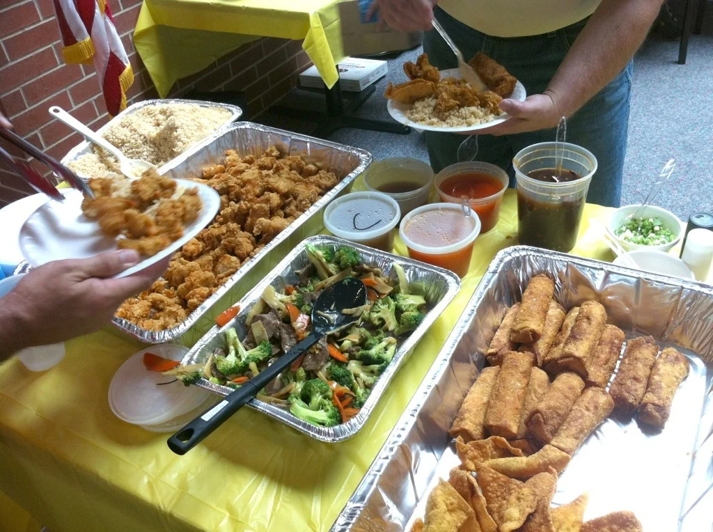 Starting the week off with Hong Kong Inn, a Springfield, Missouri favorite. Fact: No one has ever lost weight at our workshops.
