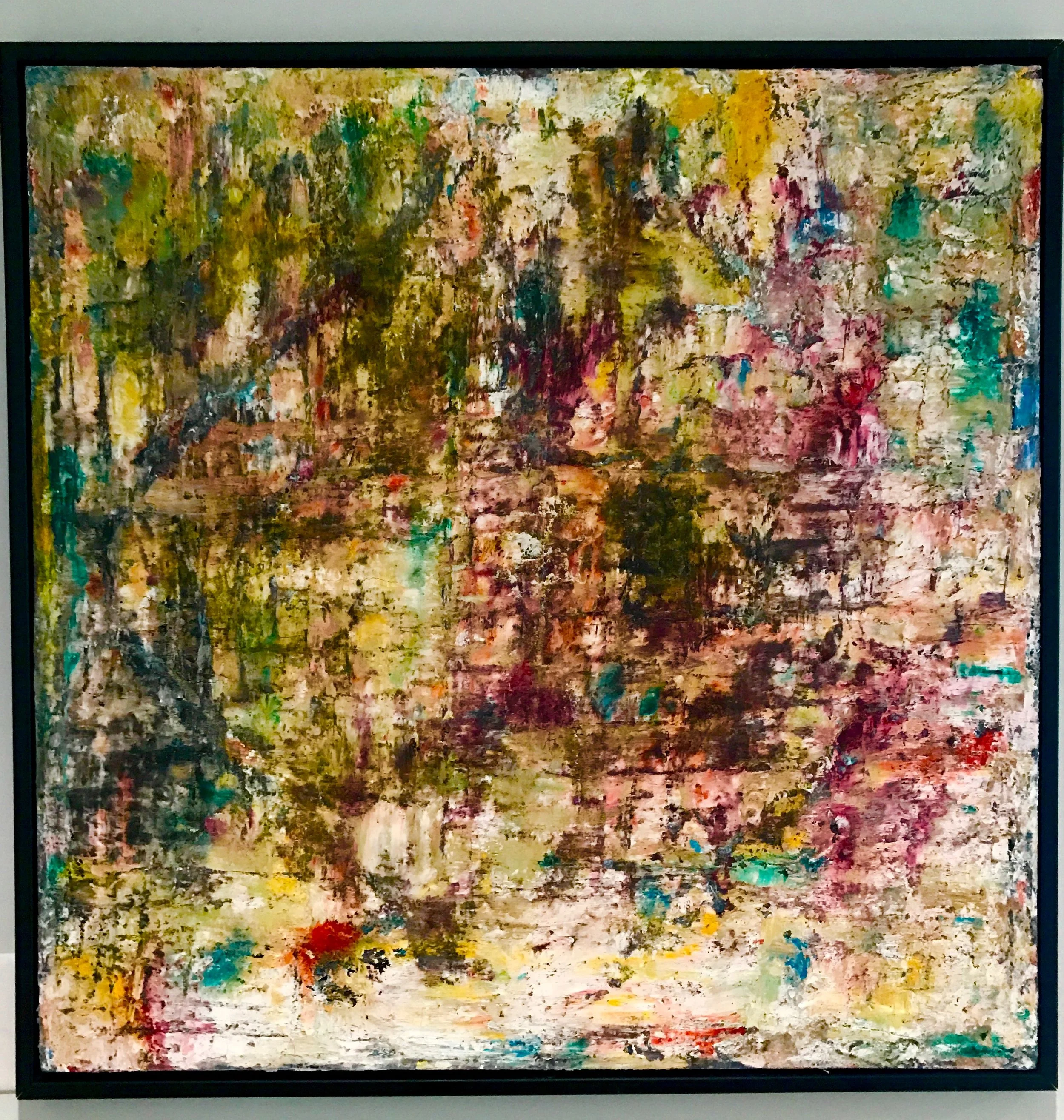 Maelstrom #5 | 36"W x 36"H | Mixed Medium on CanvasSOLD