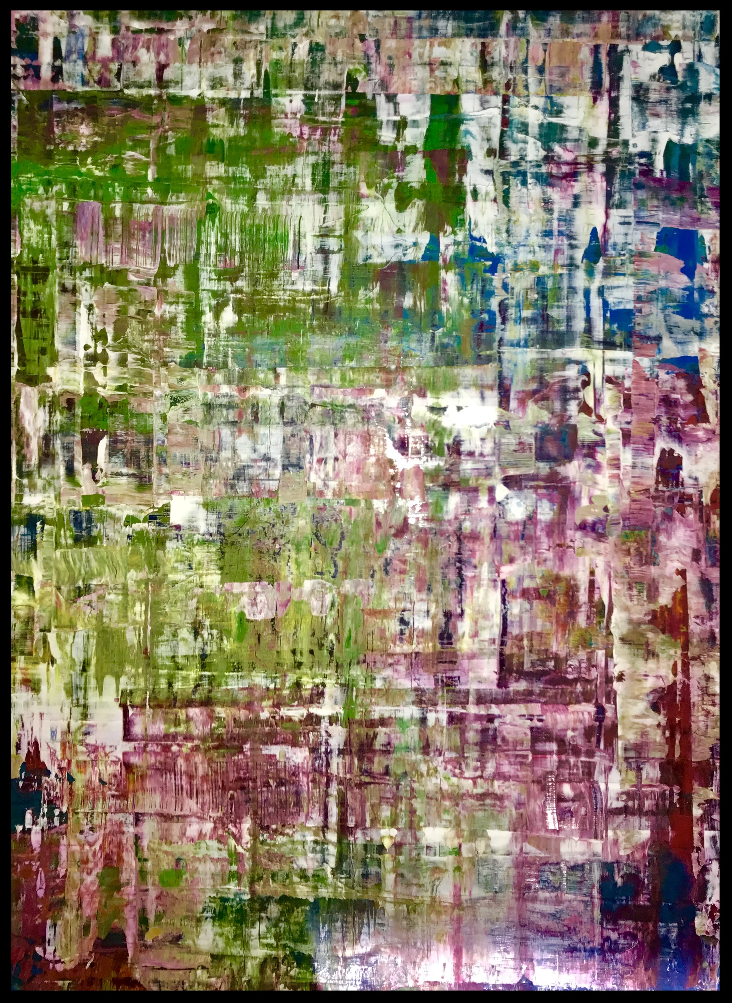 Maelstrom #6 | 36"W x 48"H | Mixed Medium on Canvas$1,730