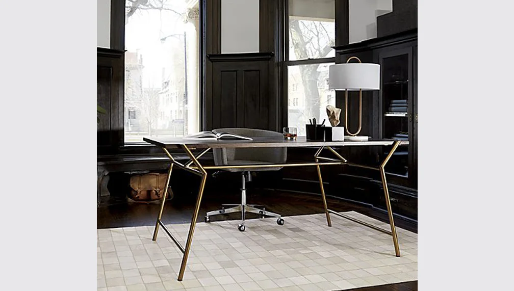 cb2 warner table lamp