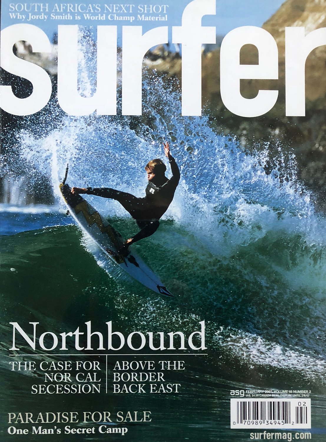 Surfer Magazine, February 2007