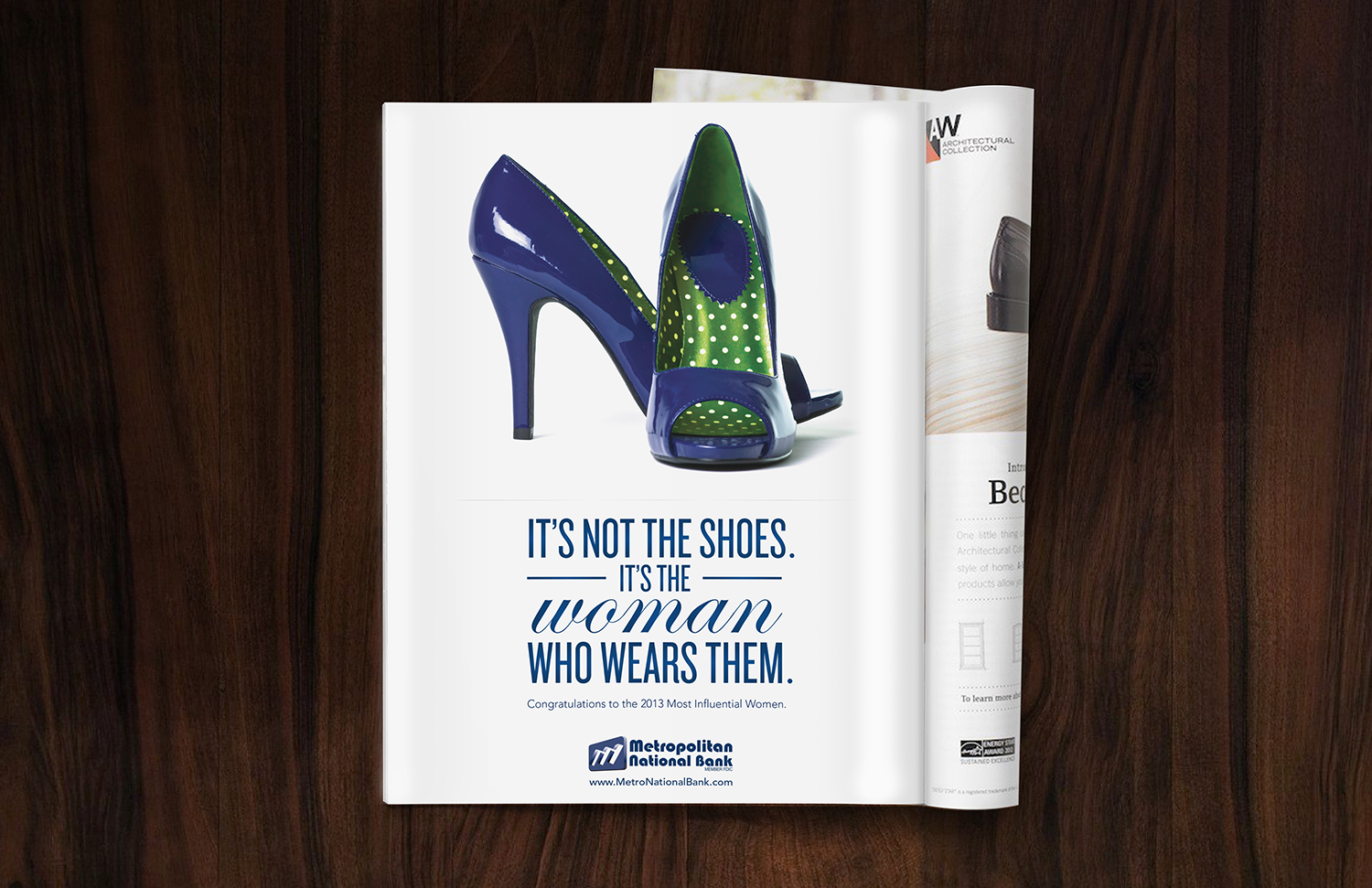 Metropolitan National Bank Magazine Advertisemnet