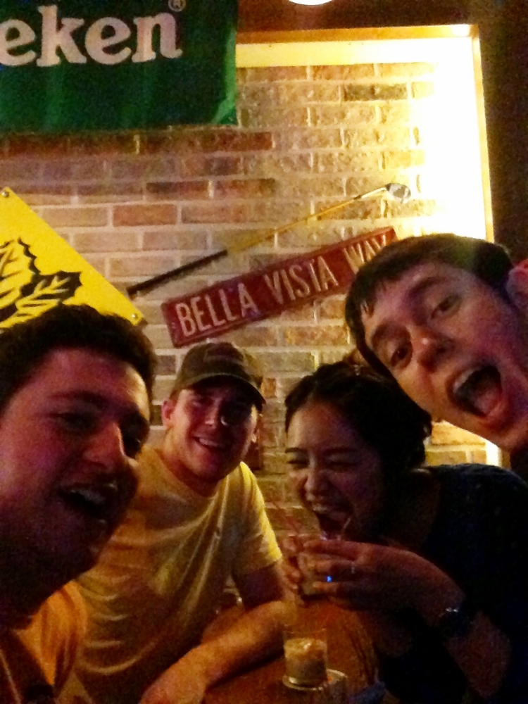  Drunk faces celebrating our last night in Busan 