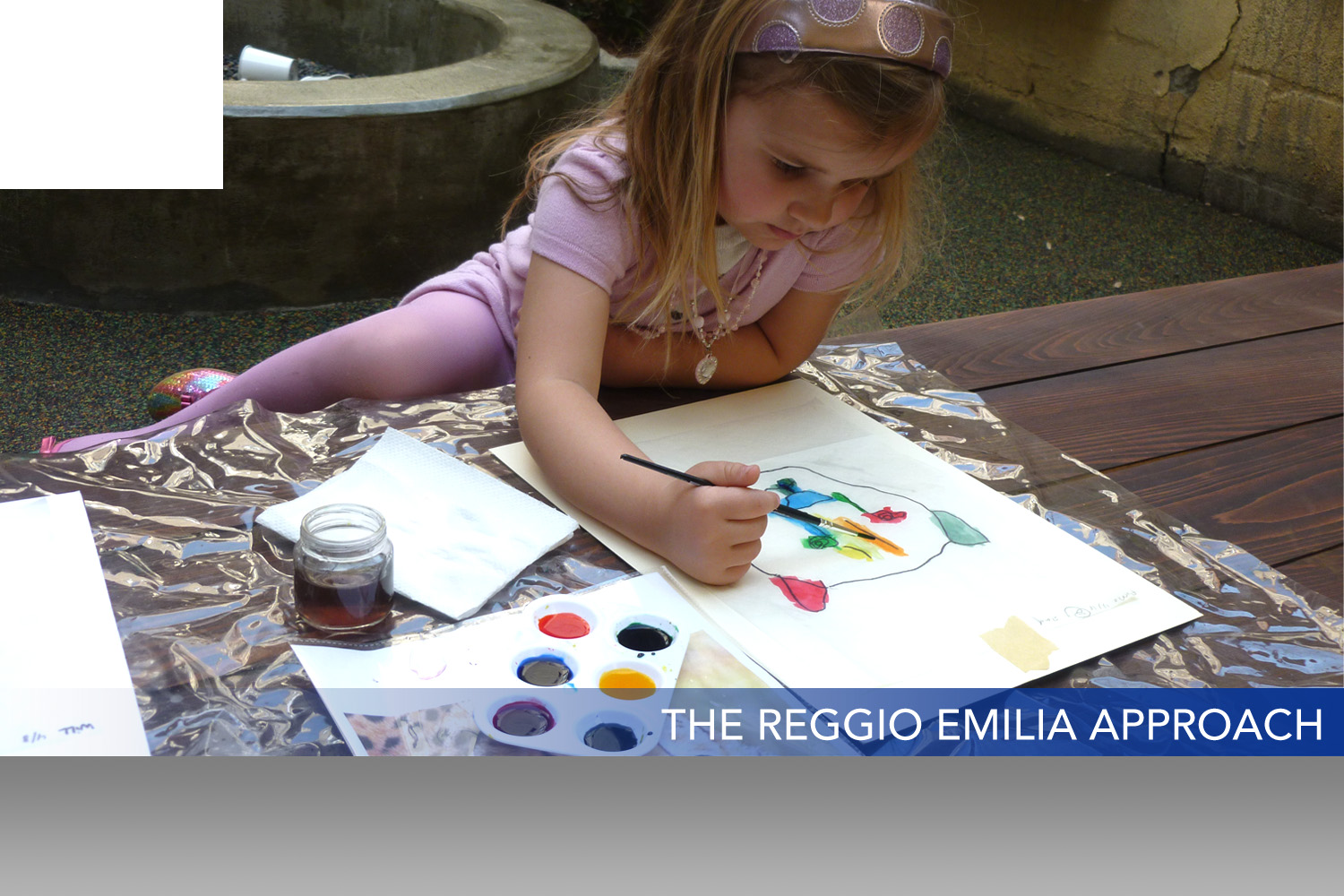  Time, and how children and adults use it, is central to the Reggio philosophy. The rhythm and pace of the child are always given overriding importance. This means really having time for children's ideas and giving value to their work, their conversa