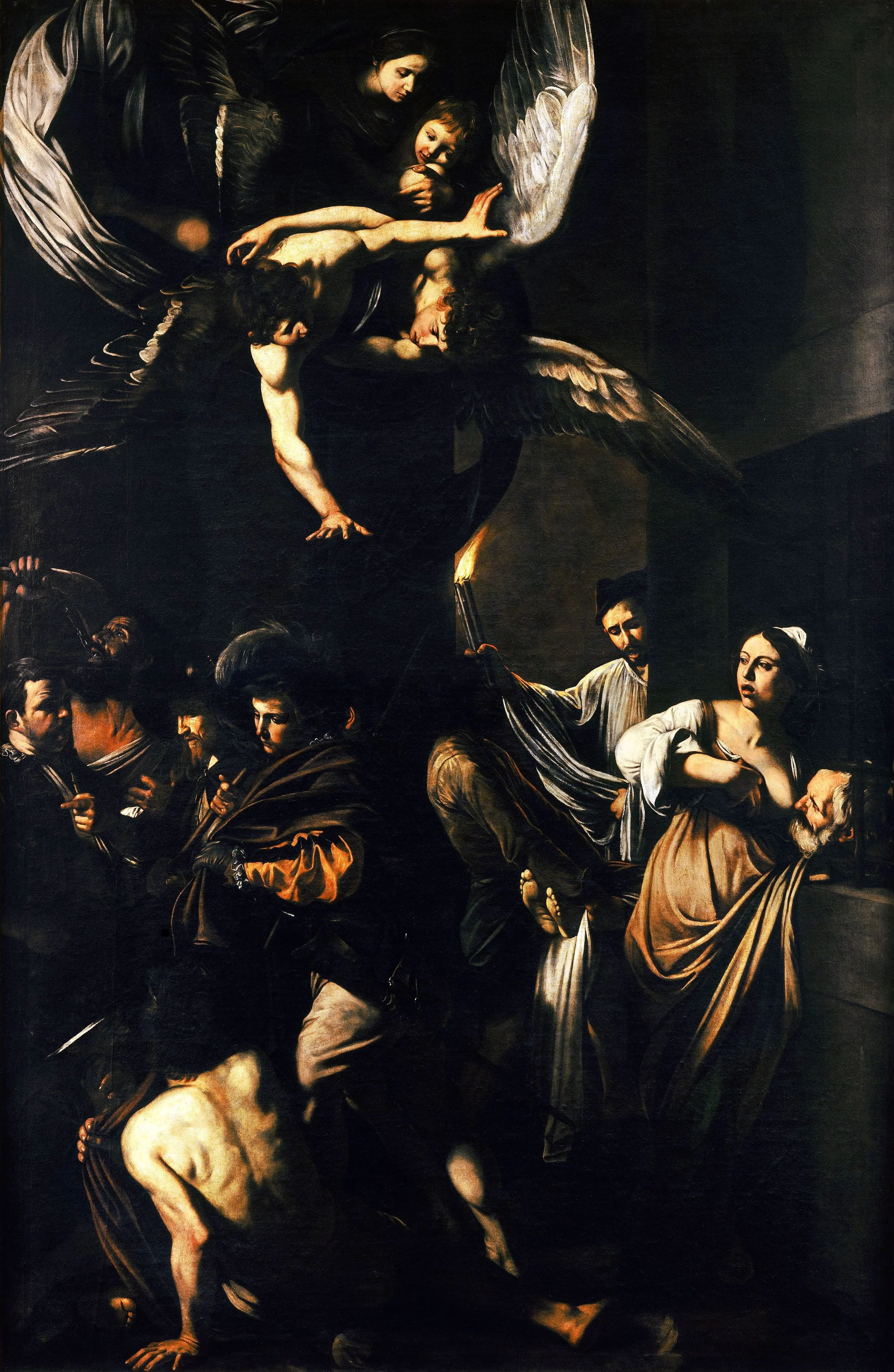 I would be remiss if at some point I didn't mention Caravaggio, whose works came to be a recurring element of the latter half of the semester and made the mandatory art history day in Naples bearable for those of us who weren't taking the class. This painting alone made up for the thousands of In Facts driven violently into our ears that day.