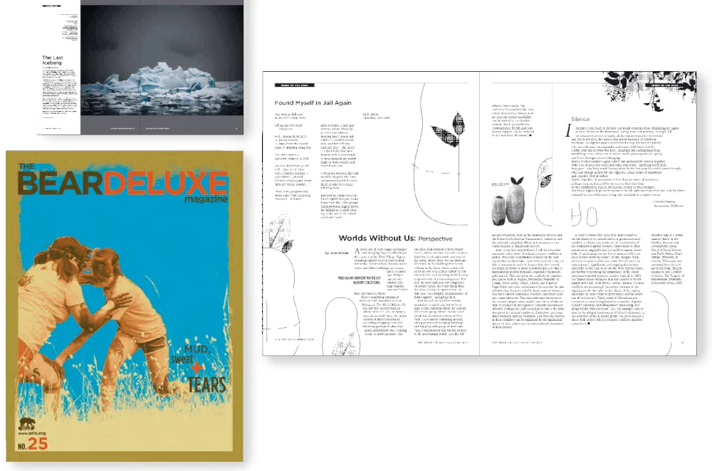Cover for the Contemporary Art Issue Featured in the PRINT Regional Design Annual . (Spreads feature Camille Seaman, Amy Ruppel.)