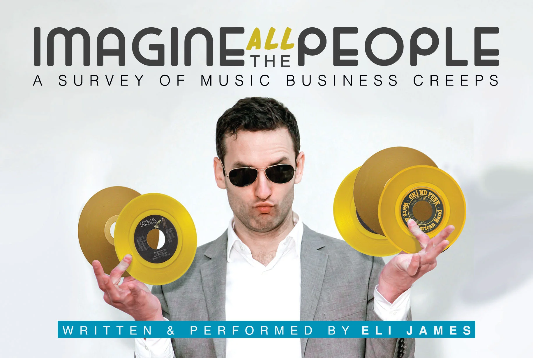 Only three more chances to see "Imagine All the People: A Survey of Music Business Creeps"