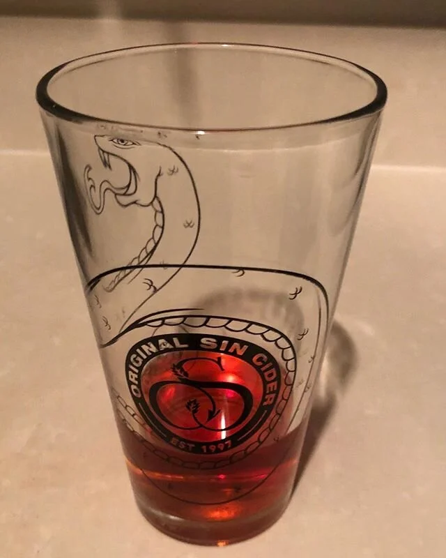 We are spending the morning developing the recipe for the re-release of our tart cherry cider.  Tart cherries balance well with the natural acidity of freshly pressed New York apples #hardcider #cider #originalsin #originalsinhardcider #originalsinci