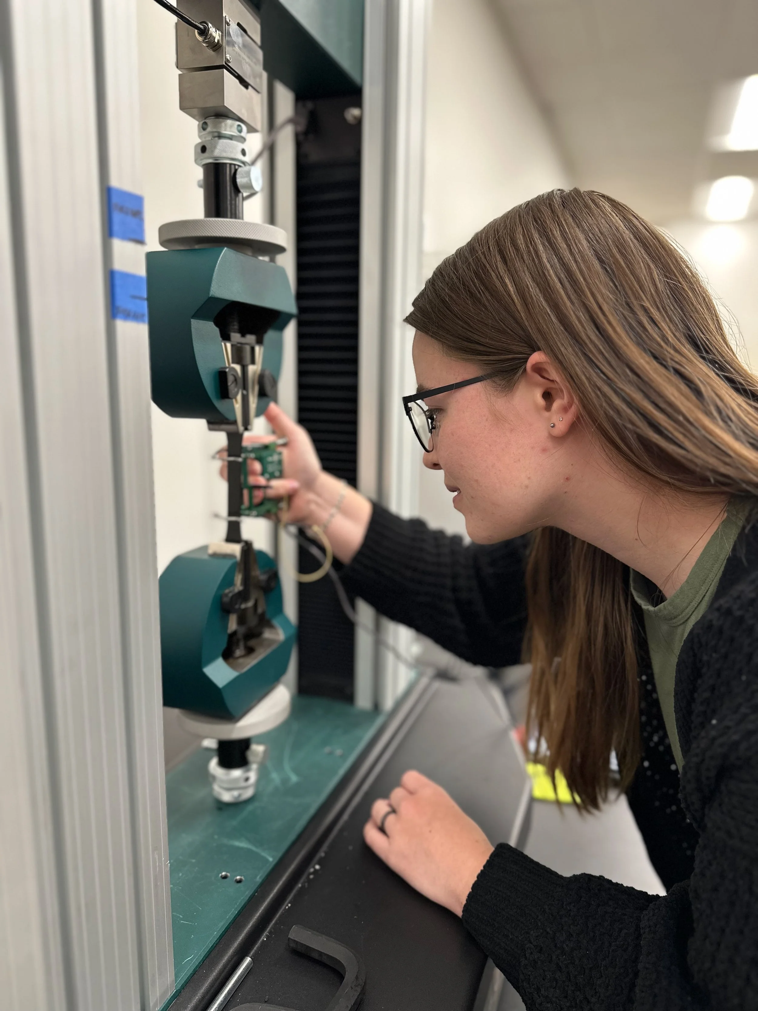 Vartega interns choose their own adventure in exploring recycled carbon fiber