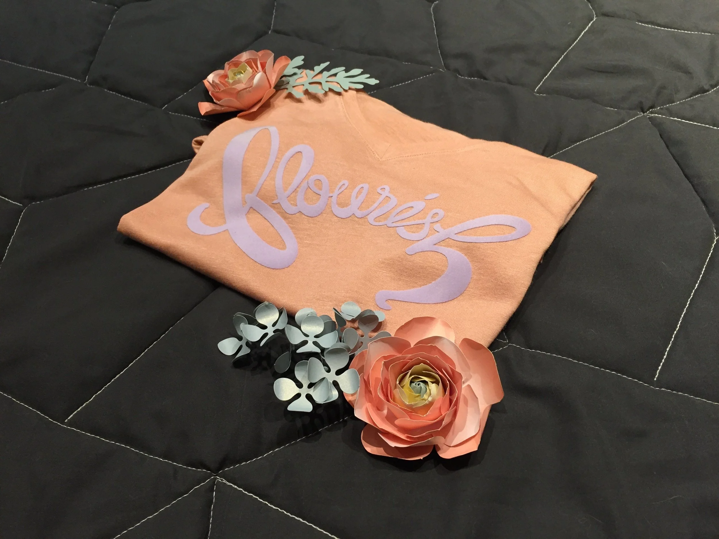 The lettering was used for a T-shirt design, made for a friend's medical fundraiser