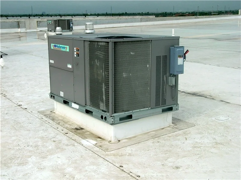 Rooftop HVAC Units and Roofing 