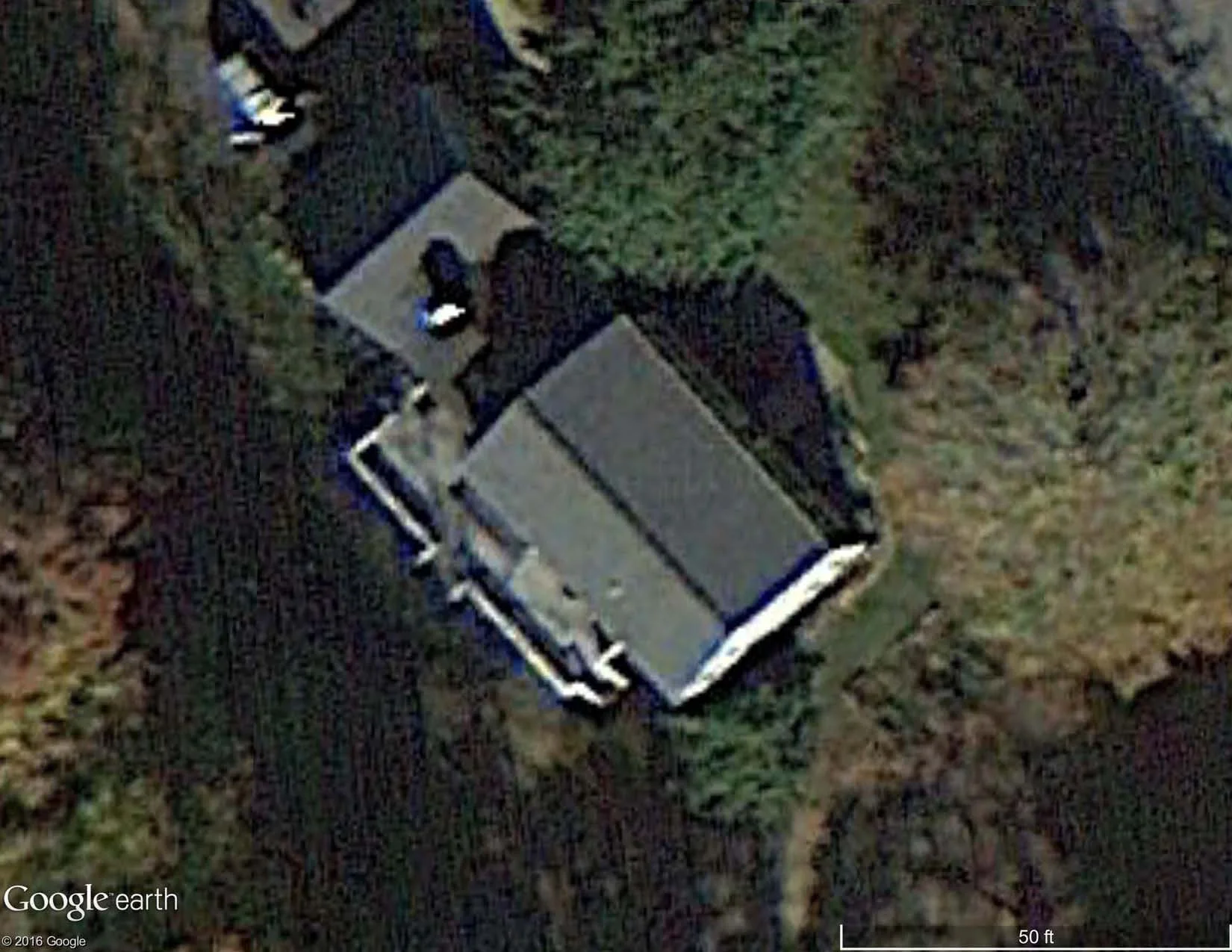 Asphalt Shingle Roof - Satellite Image