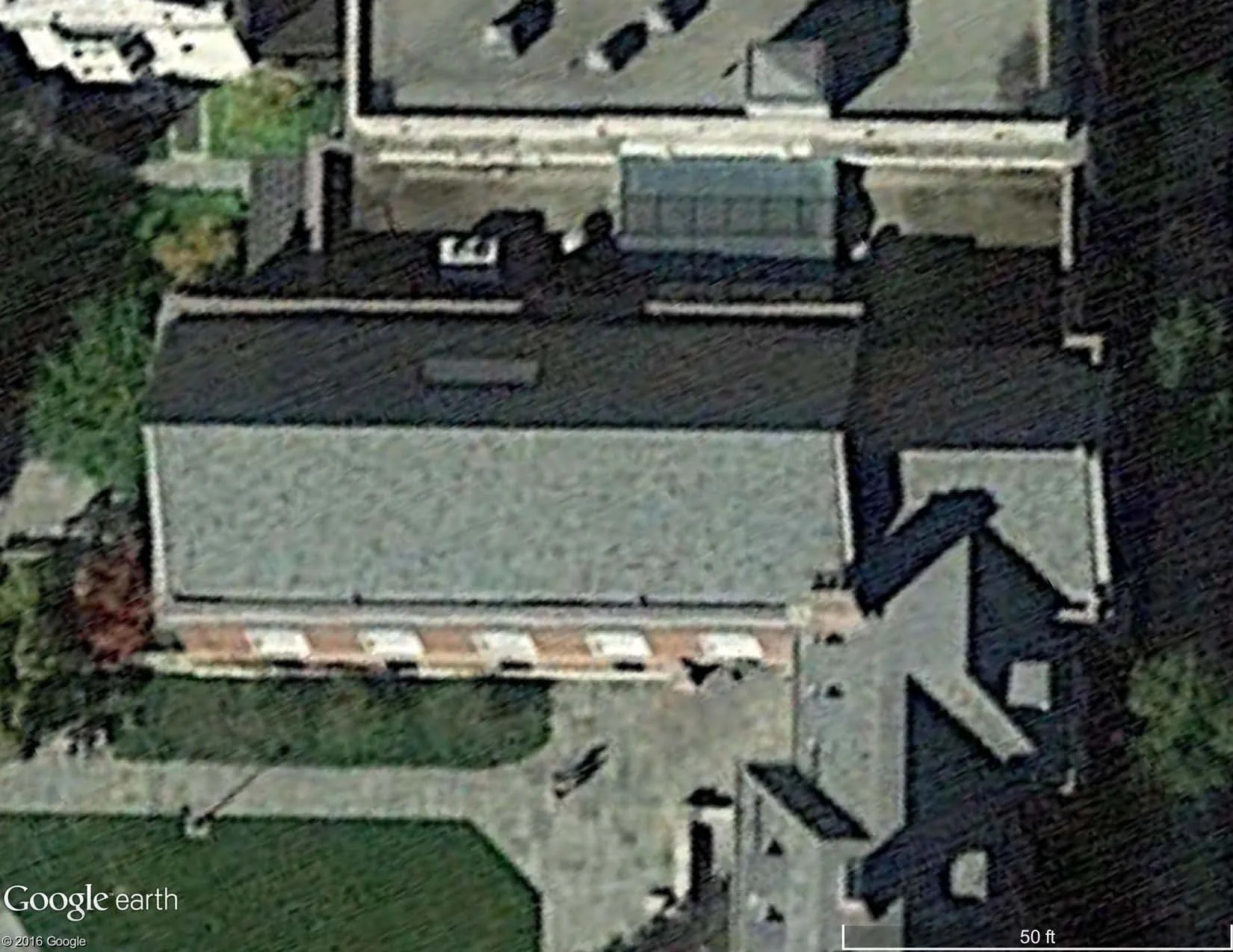 Slate Roof - Satellite Image