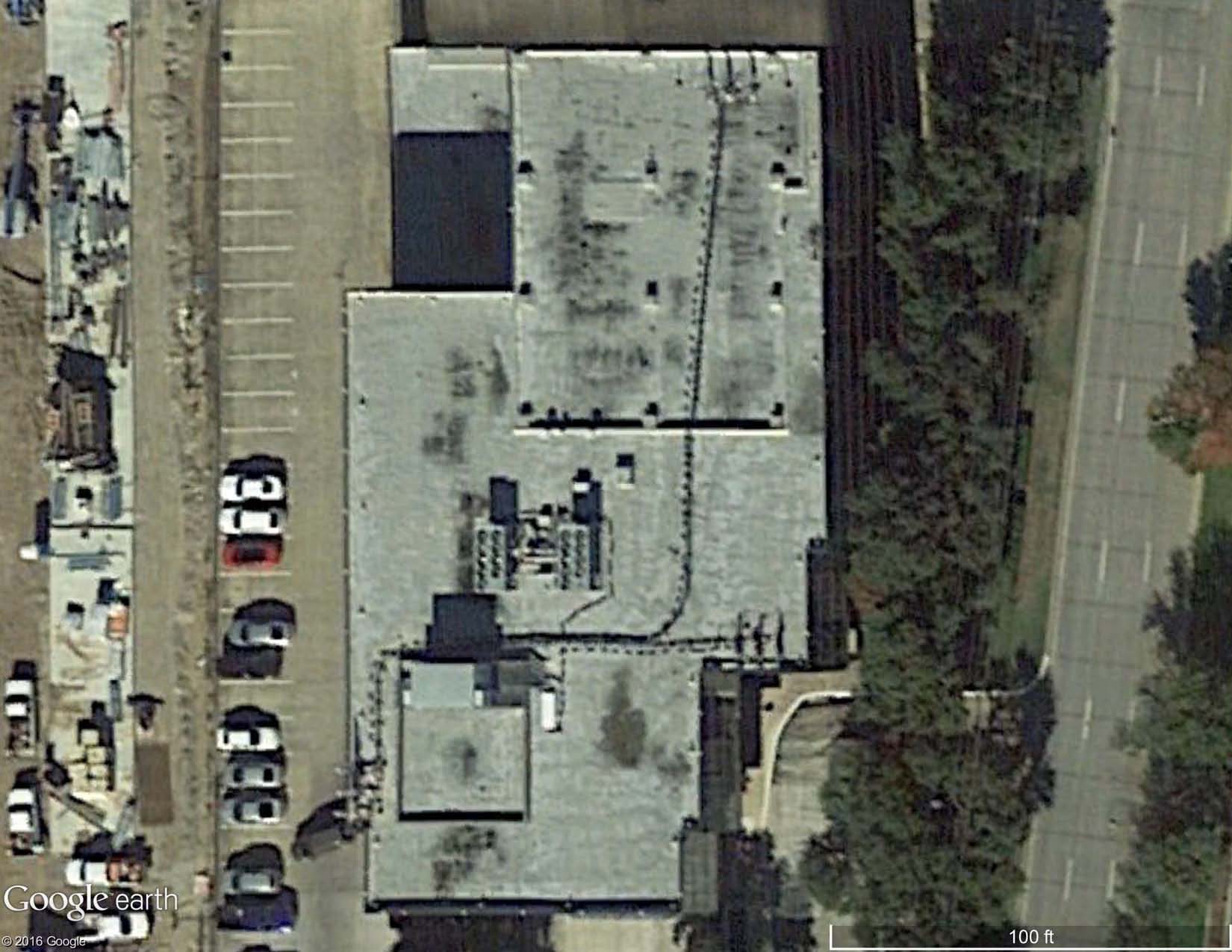 Modified Bitumen Roof - Satellite Image