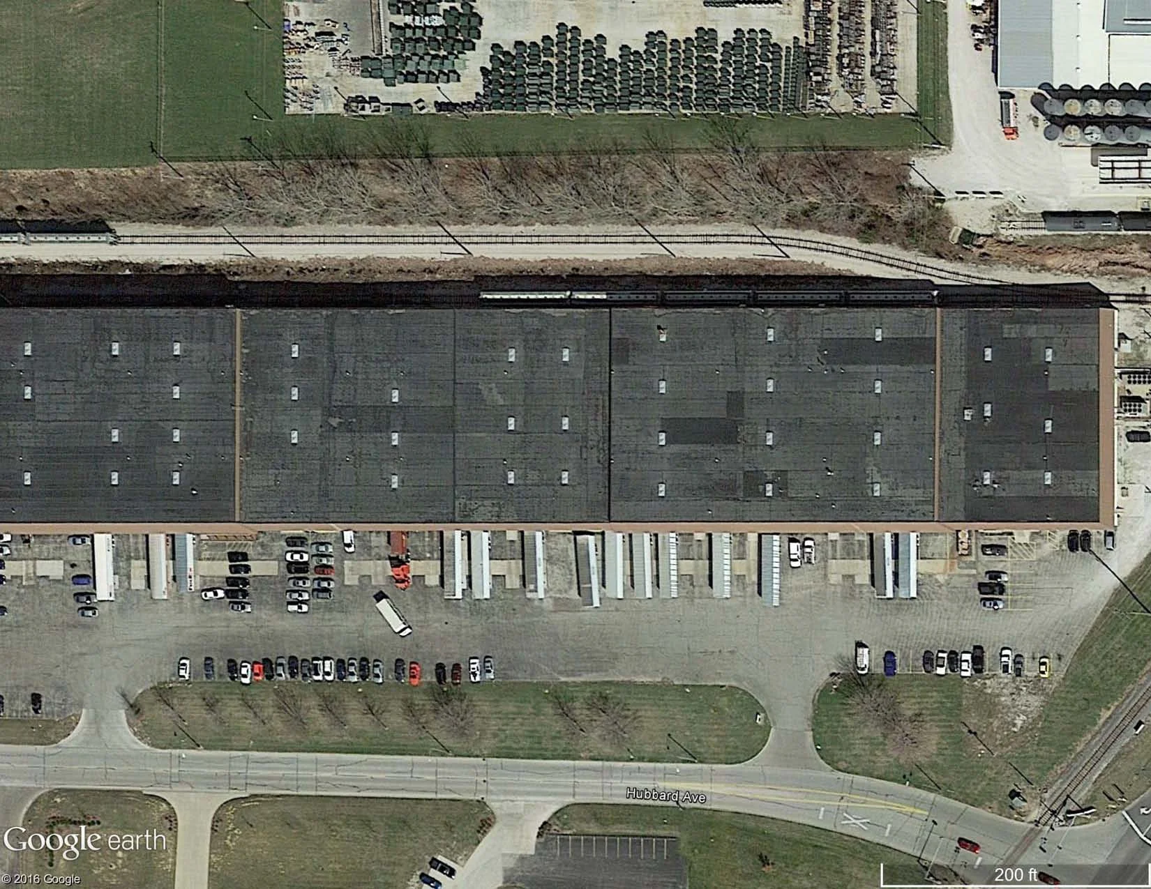 EPDM Roof - Fully-Adhered - Satellite Image