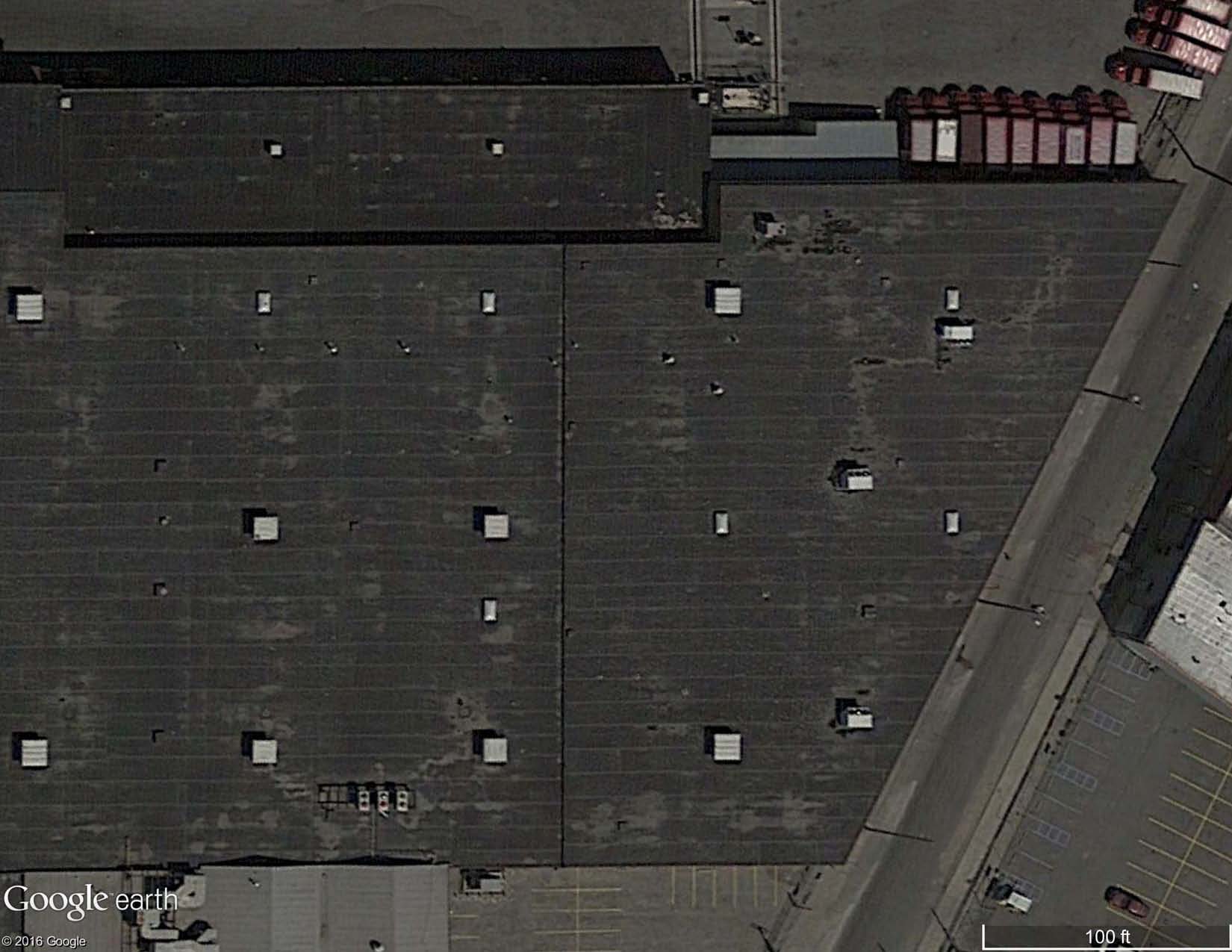EPDM Roof - Fully-Adhered - Satellite Image
