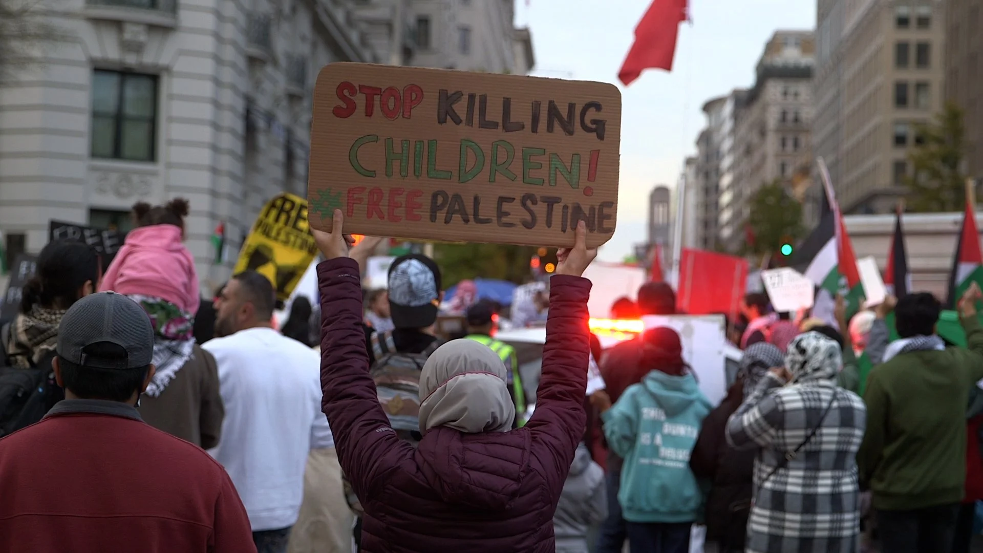 The Largest Ever March for Palestine in D.C.