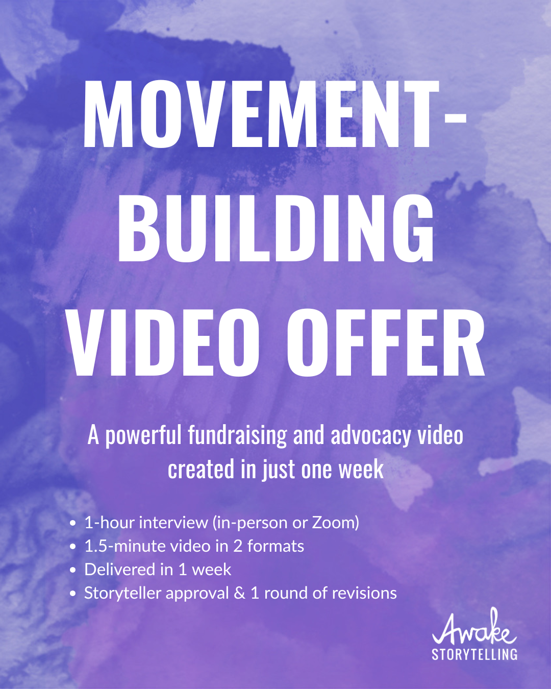 The Movement-Building Video Offer