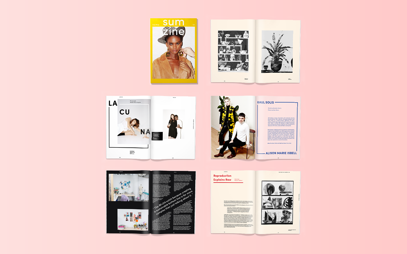Sumzine Magazine: Raw Issue 3 — Tiffany Jen – Designer