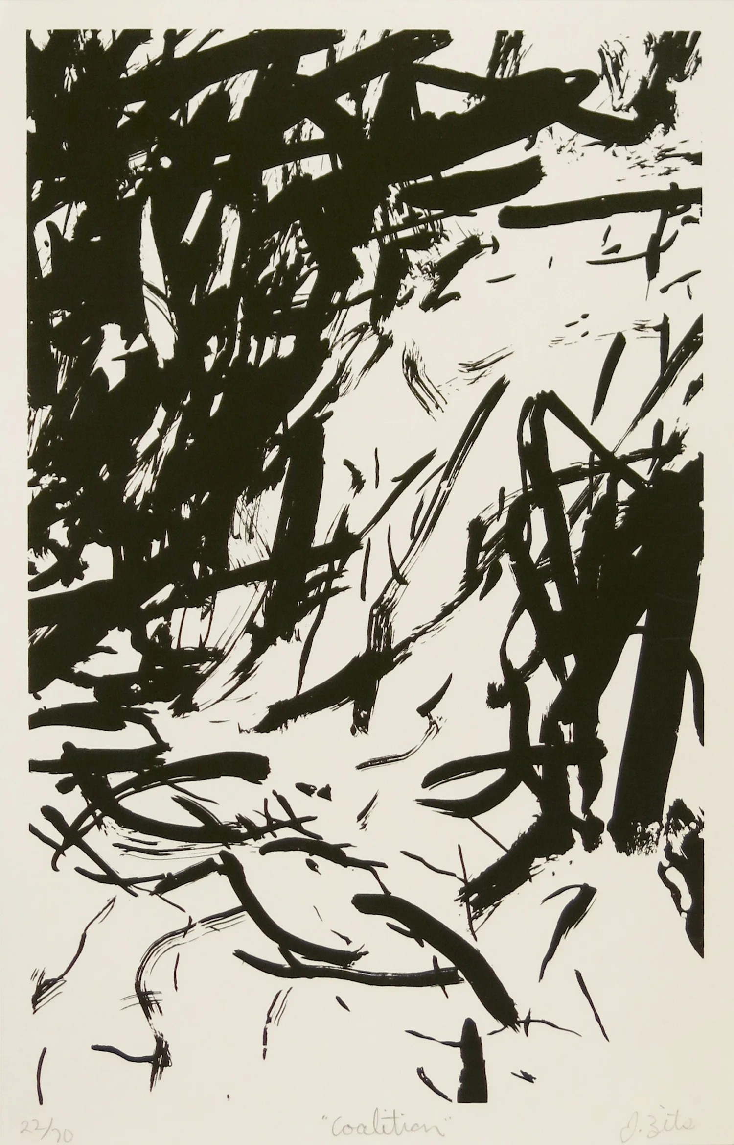 JOHANNES ZITS Coalition , 1991 Lithograph