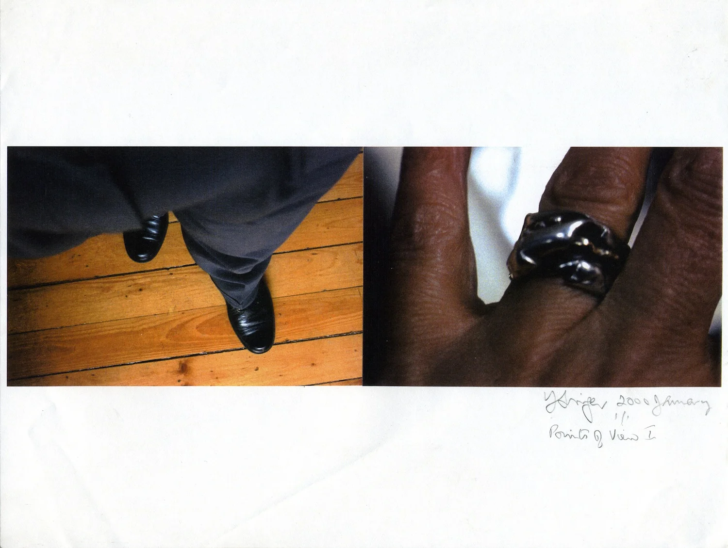 YVONNE SINGER Points of View Series , 2000 C-print