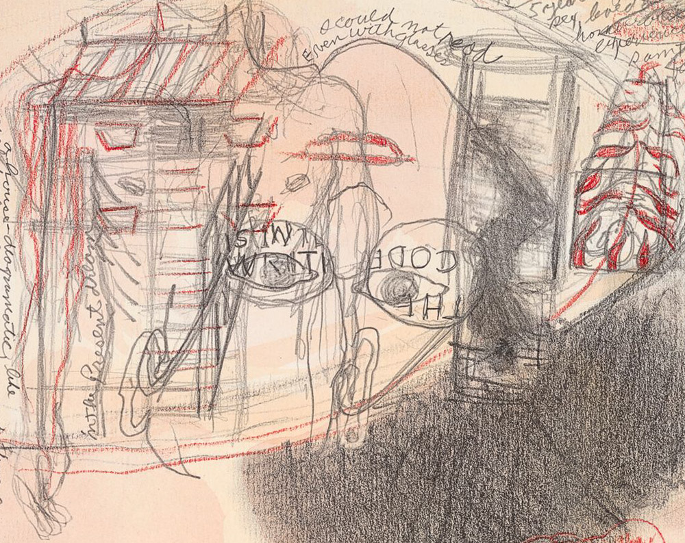 JACK BUTLER Detail: Nine Circles of Hell, Drawings by Wm. Blake by Jack Butler, “Inferno”, Canto 11.