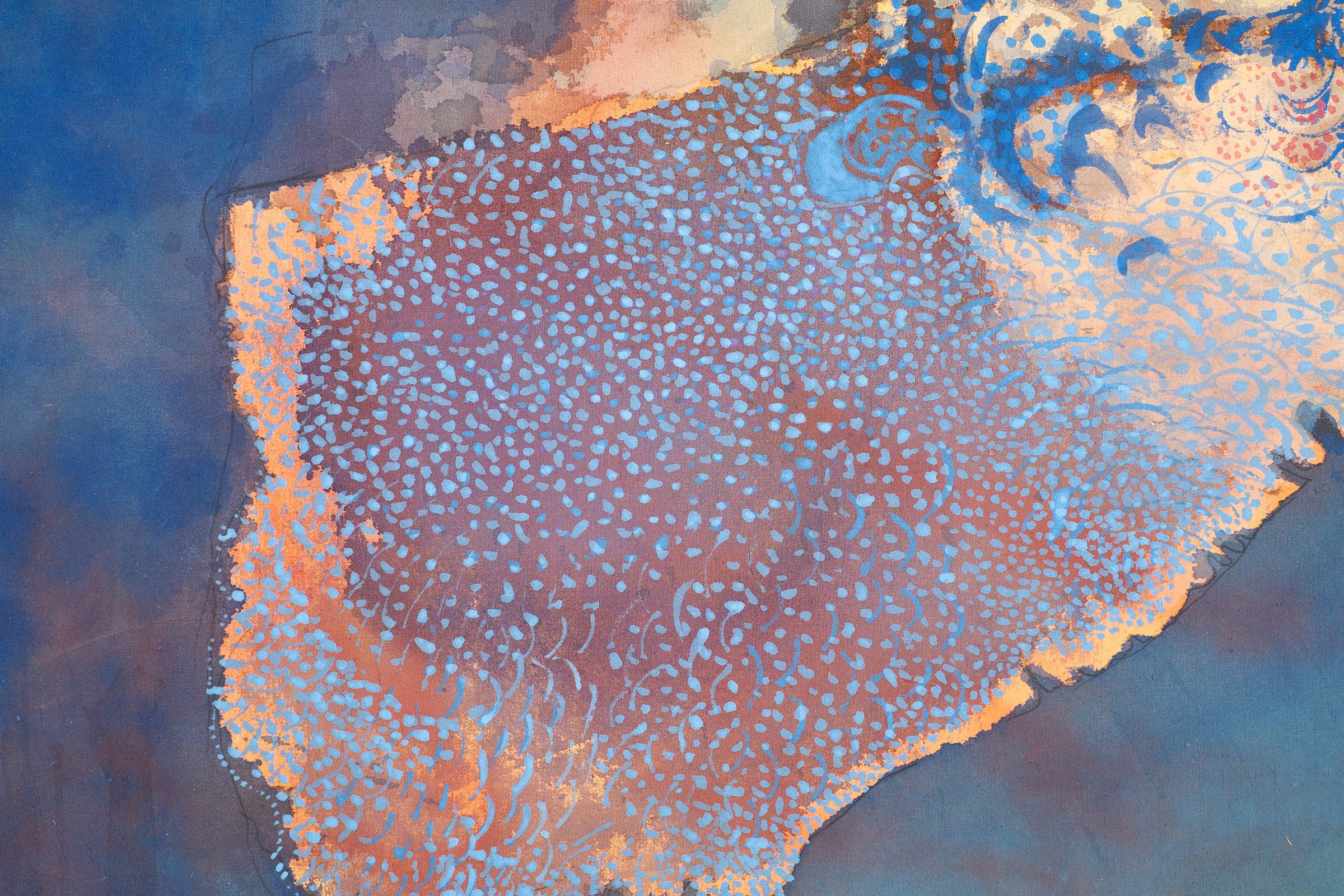 Colossus (detail 5), 1968 Acrylic on Canvas 111" x 79"