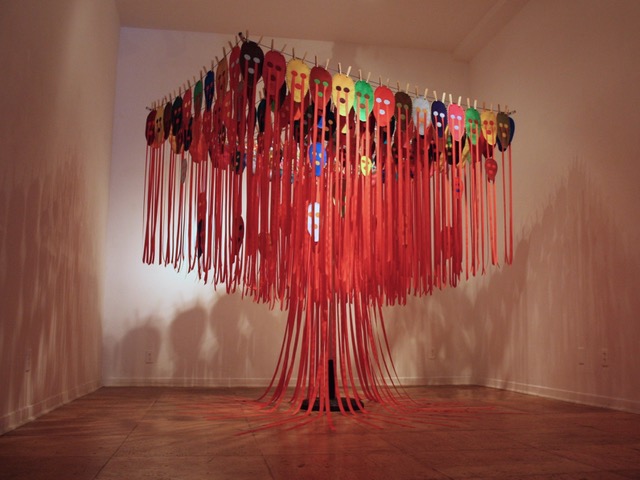   Weeping Willow  (installation view) Mixed Media 