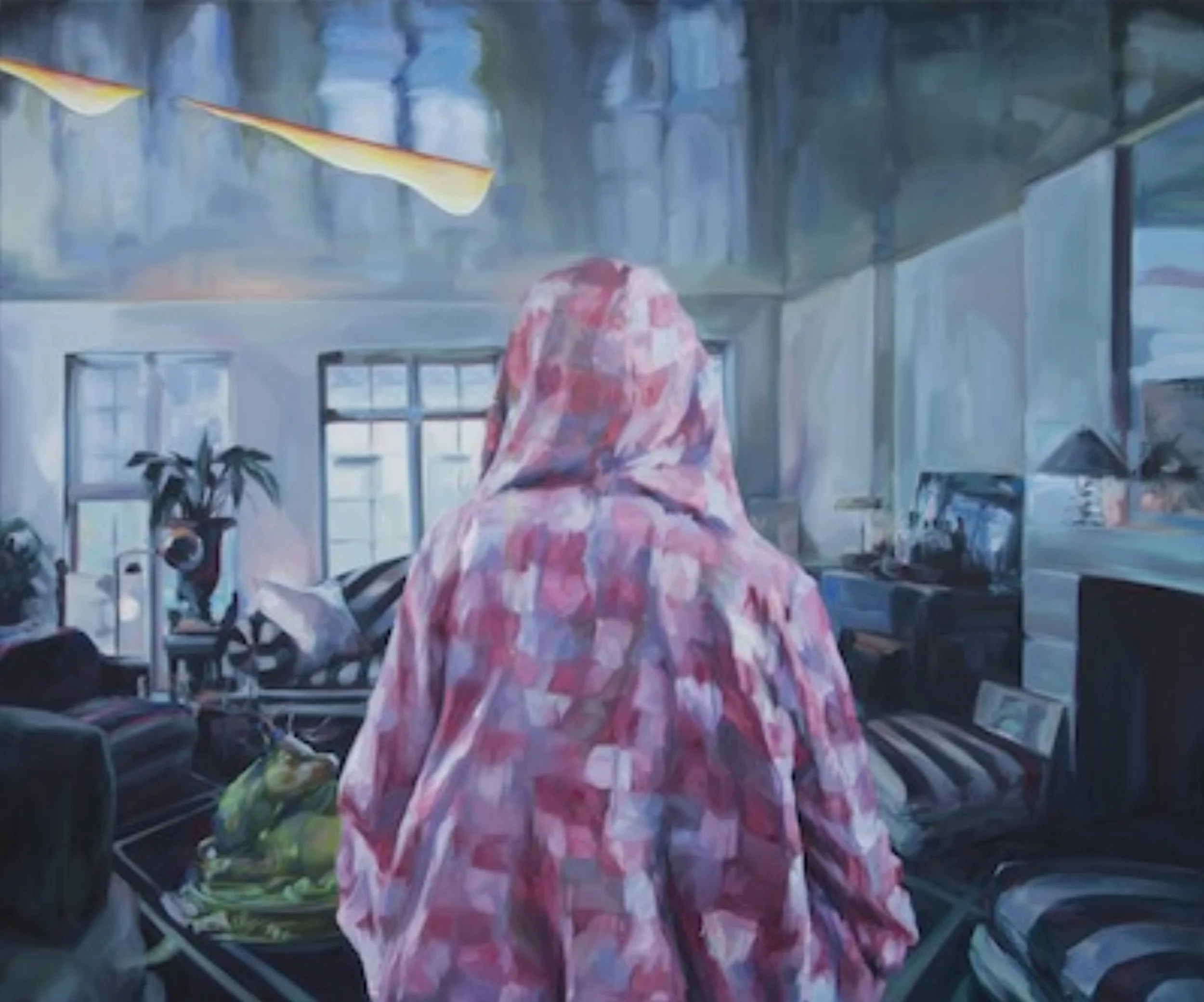 That’s not how we do things here 02, 2011 Oil & acrylic on canvas 40" x 48" 