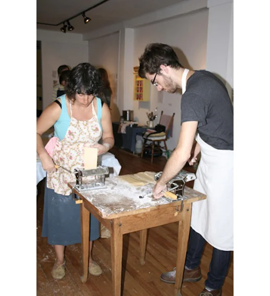Pasta Workshop Eyelevel Gallery Halifax, 8 August 2010
