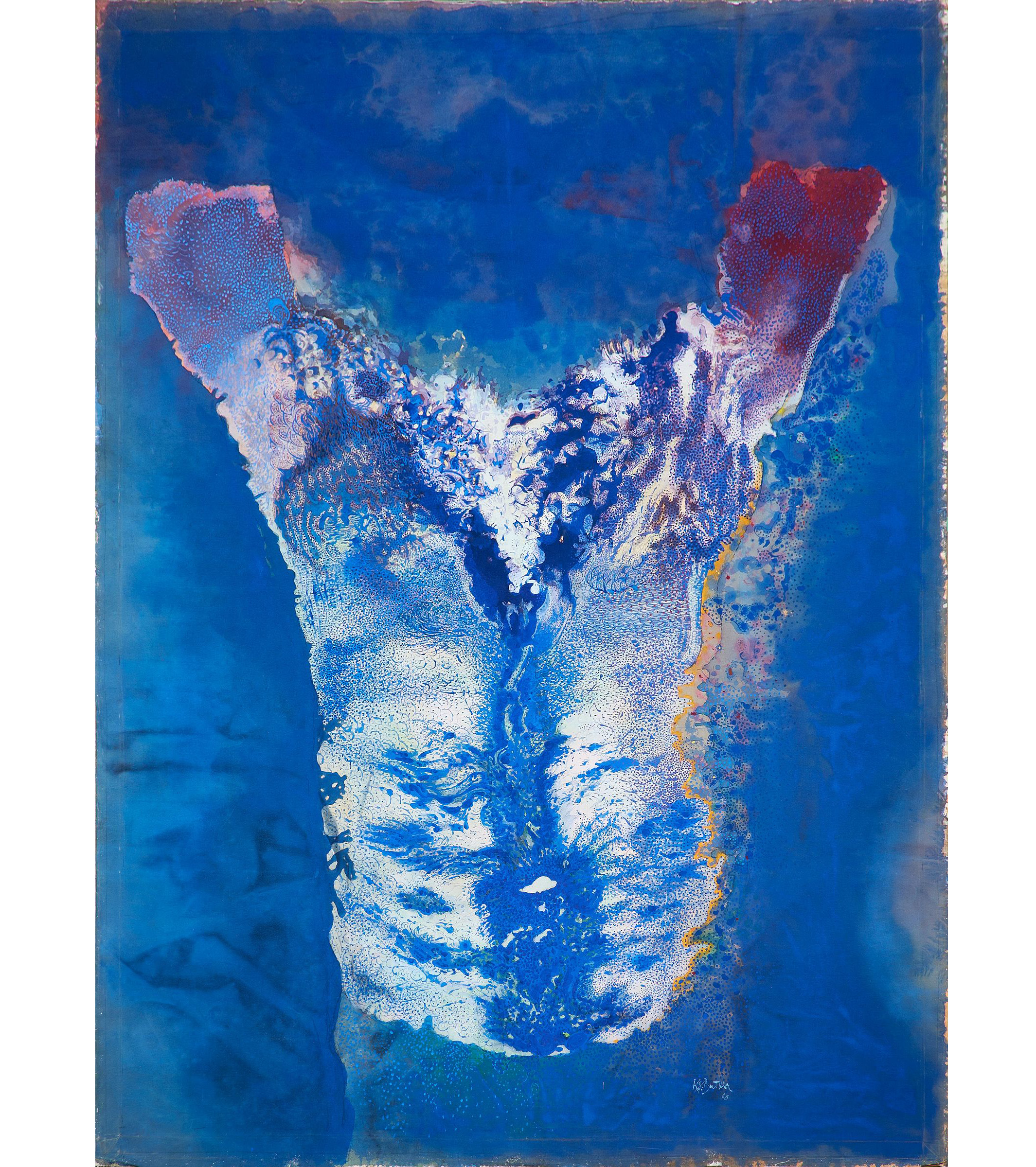 Colossus (upright view), 1968 Acrylic on Canvas, 111" x 79"