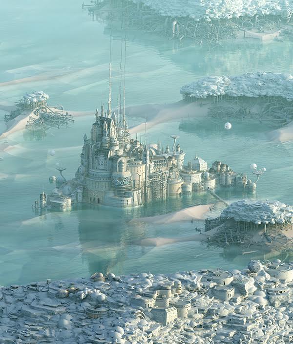  Archipelago (Detail), 2015 Archival pigment print on paper, mounted on dibond
