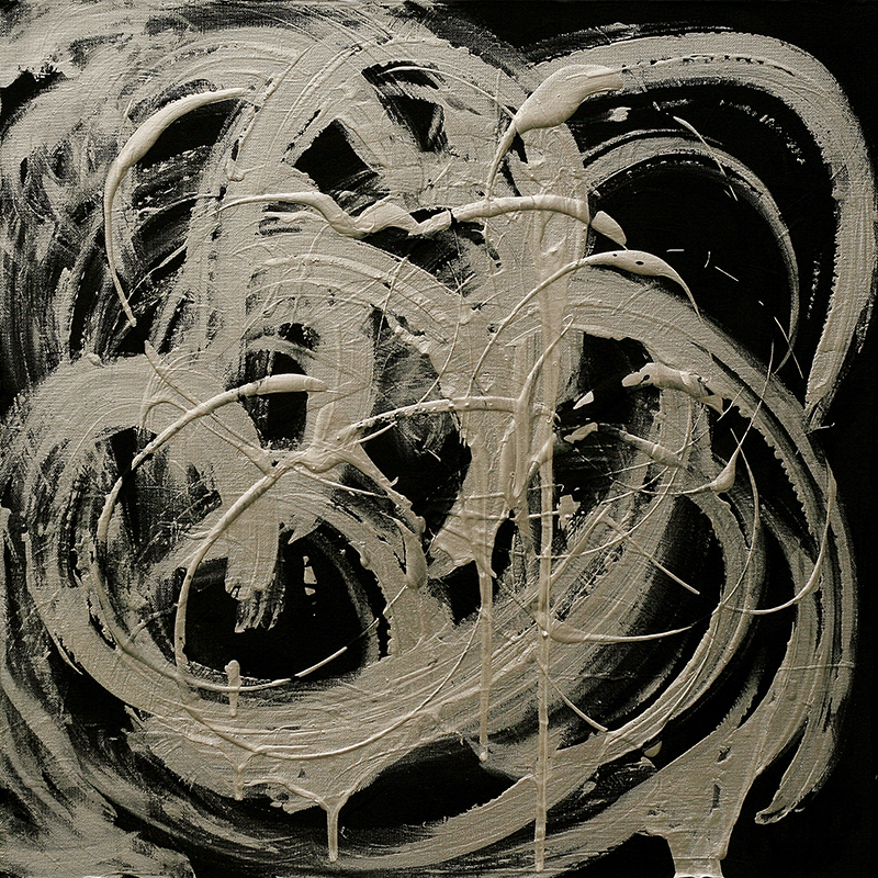 Tsunami 12 , 2012 Acrylic 24” x 24”