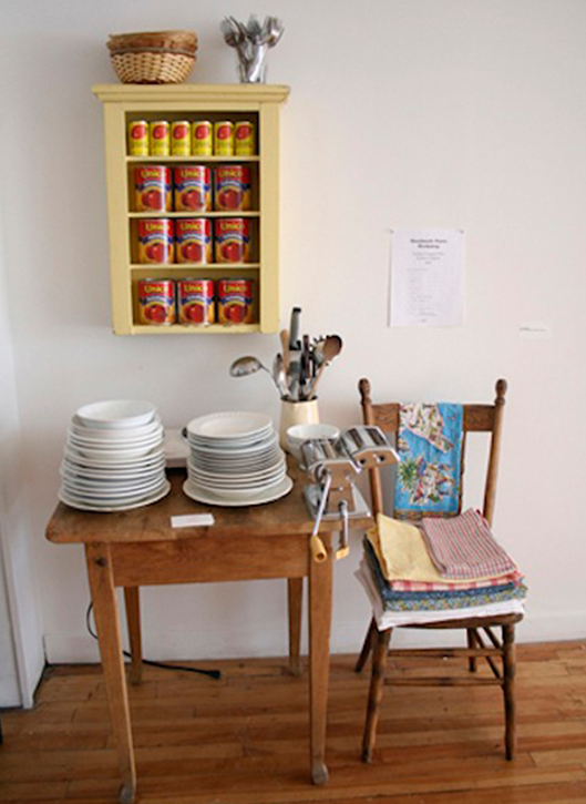   Pasta Suppers, Pasta table , 2010 – Present Community workshop and supper 2 - 6 Hours 