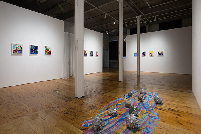 Installation view of UnderSee, 2018. Photo by David Williams.