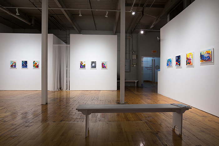 Installation view of UnderSee, 2018. Photo by David Williams.
