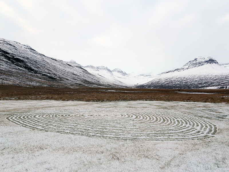   Quasi Objects  (detail) ,  2019 Fish Factory Creative Centre Dimensions variable Photograph of earthwork 