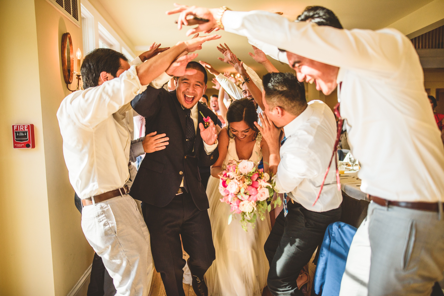033 bride and groom enter the reception.jpg