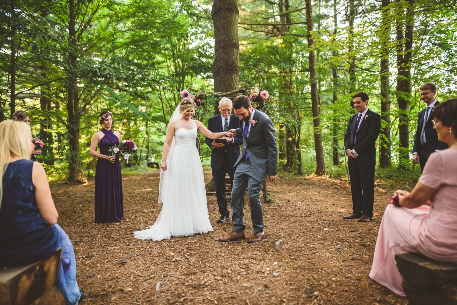 010a - mazel tov groom breaks glass during jewish wedding ceremony.jpg
