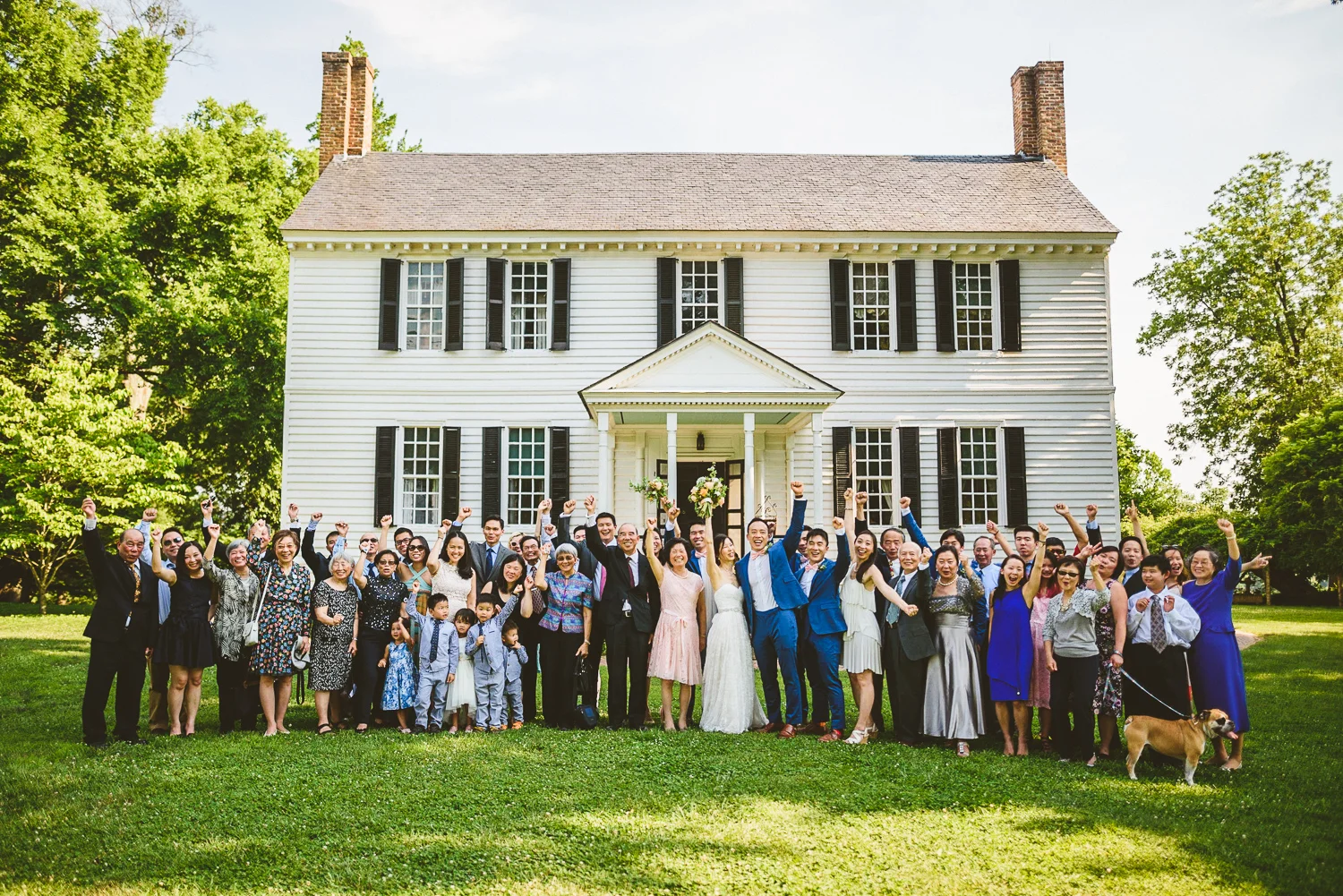 039 - whole wedding family portrait virginia wedding.jpg