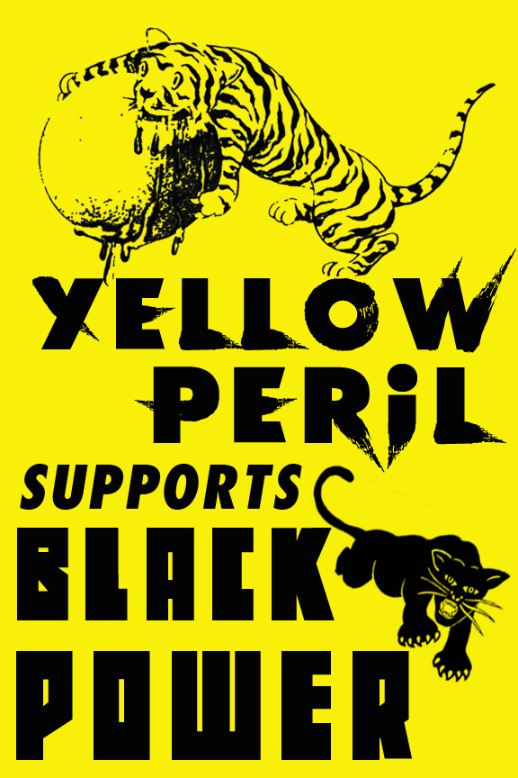 Yellow Peril for Black Power archival poster