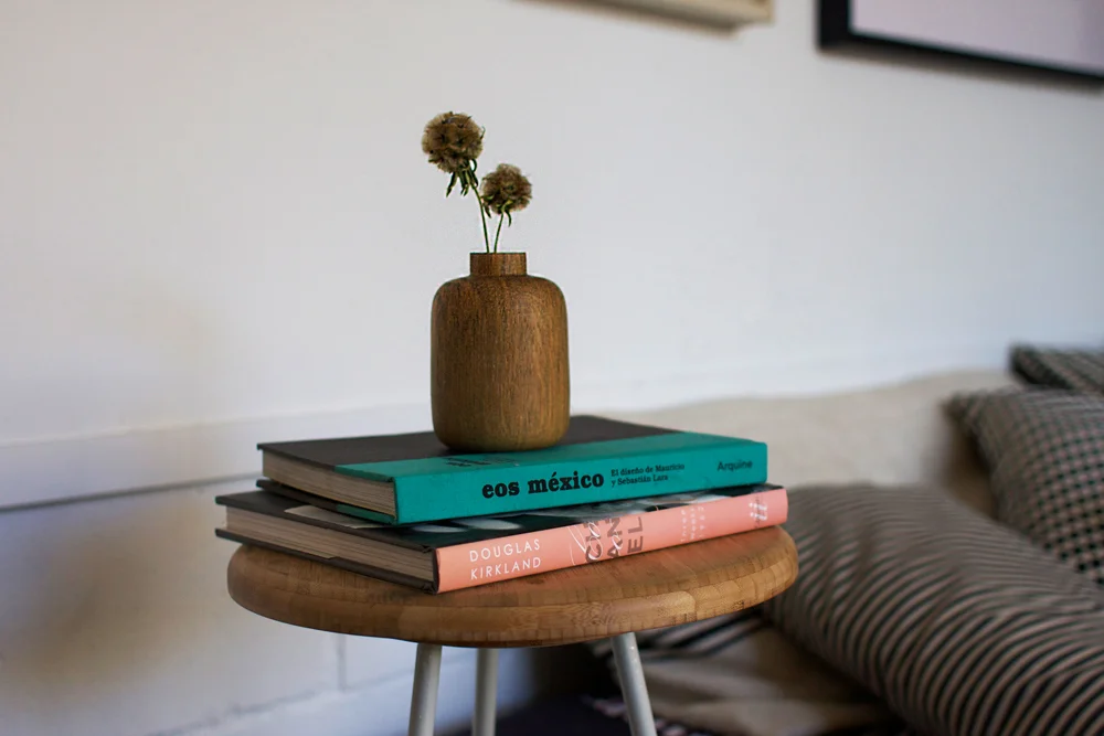 Wood Bud Vase